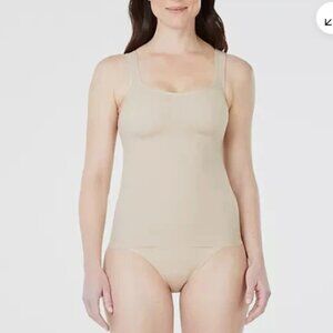 Anti x Proof Smoothing Camisole Tank-Oatmeal-3X-NWT-A544676